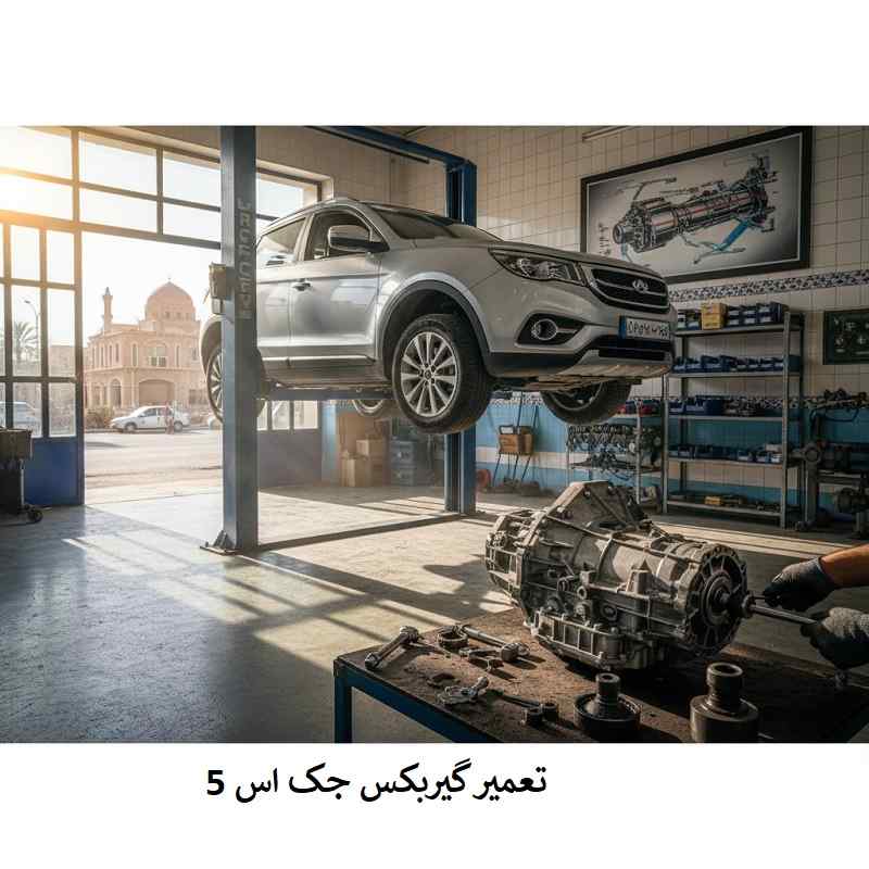 تعمیر گیربکس جک اس 5